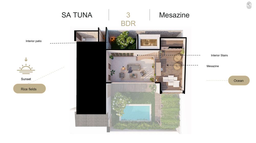 3 BD Sa Tuna Villa Seseh — photo 1